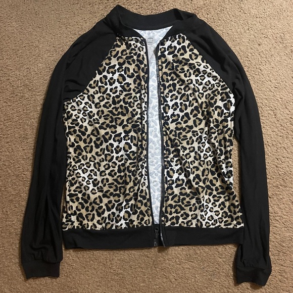 Wonder Nation cheetah print lightweight Jacket - XL (14/16) - Picture 1 of 2